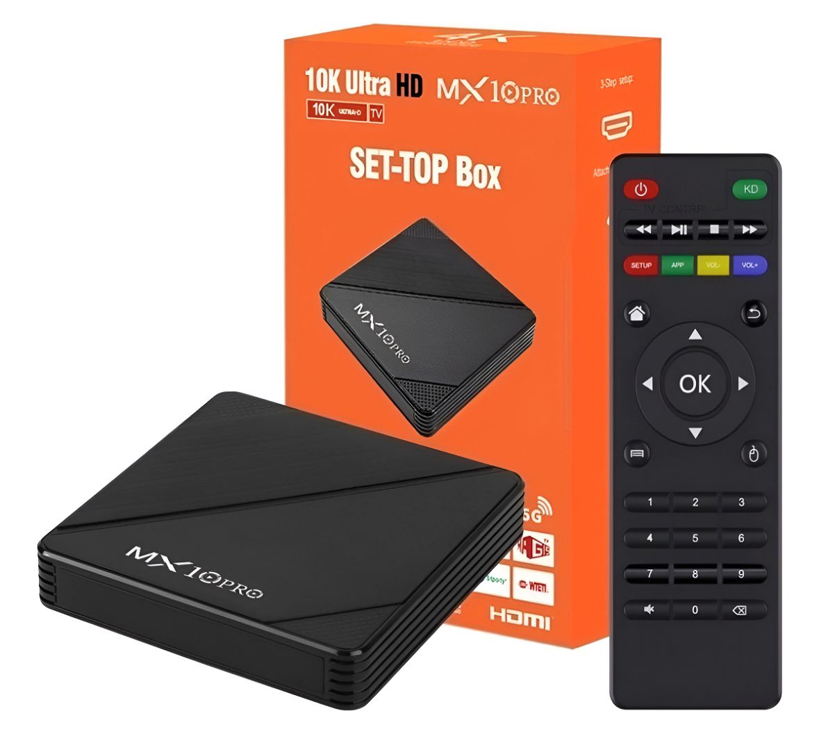 TV BOX ANDROID MX10 PRO