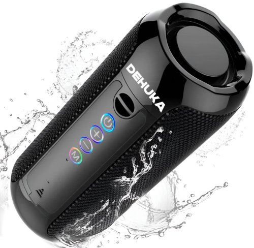 Parlante Bluetooth 5.0 Portatil con Sonido Hi-fi Dehuka