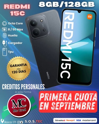 REDMI 15C - 8GB/128GB