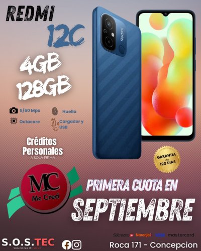 REDMI 12C 4GB/128GB